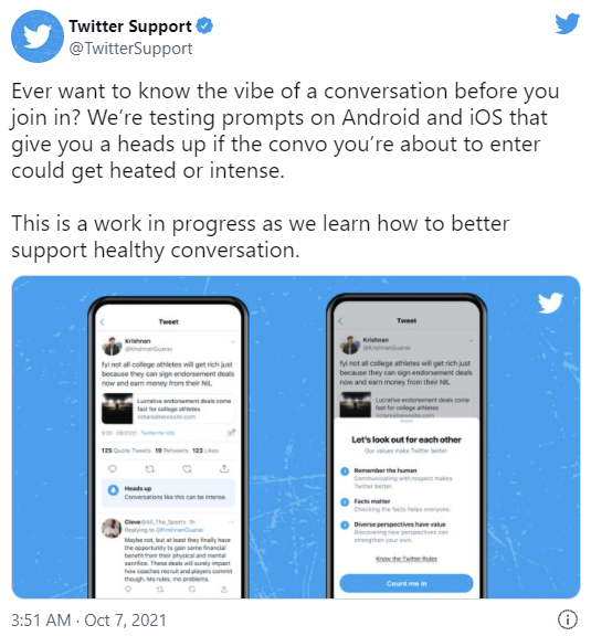 Twitter Support