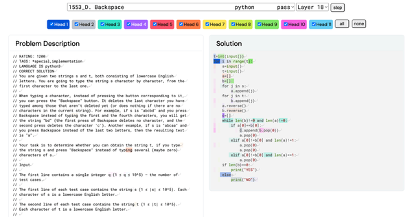 AlphaCode의 문제 파싱 및 코드 생성 프로세스의 시각화. 사진 출처: DeepMind