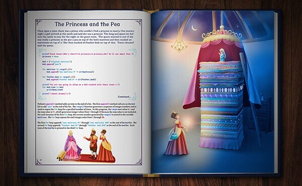 현재 아마존에서 판매중인  Learn Python Through Kindow Rhymes and Fairy Tales. 사진 출처 : 아마존,  Learn Python Through Kindow Rhymes and Fairy Tales
