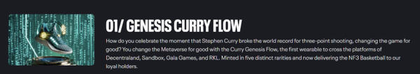 Genesis Curry Flow NFT