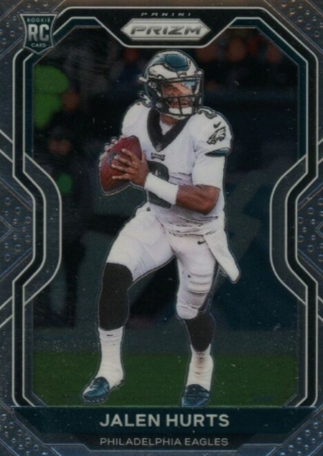 재런 허츠(Jalen Hurts) 카드 [사진출처:스포츠카드인베스터]