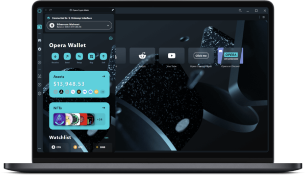 출처: Opera Crypto Browser
