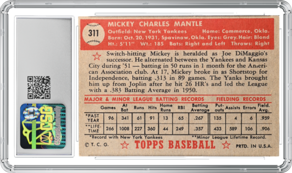 출처: Sports Collectors Daily