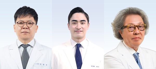 분당서울대병원 신경과 윤창호 교수, 이우진 교수, 고려대학교 안산병원 신철 교수 사진=분당서울대병원