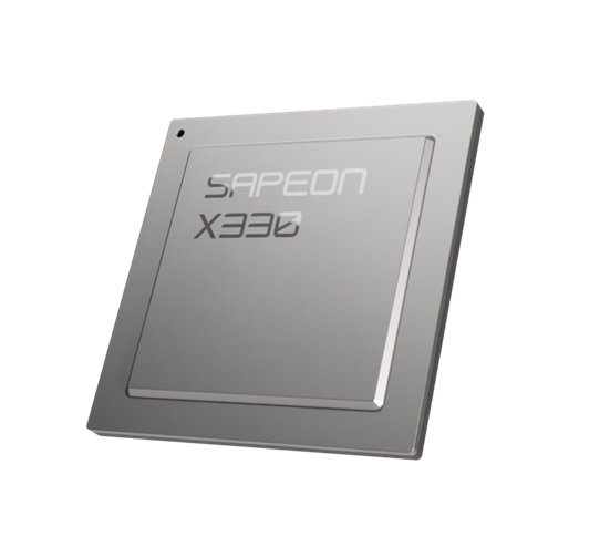 사피온은 기존 제품 대비 4배 성능을 제공하는 데이터센터 용 AI 반도체 ‘X330’이 개발자의 편의성을 높인 SW 풀스택을 함께 제공한다고 밝혔다 사진=사피