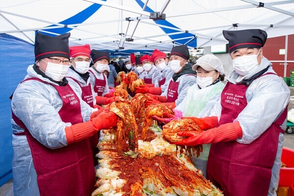 한국토요타자동차, ‘2023 토요타·렉서스 사랑의 김장나눔’ 행사 성료. 사진=한국토요타자동차코리아
