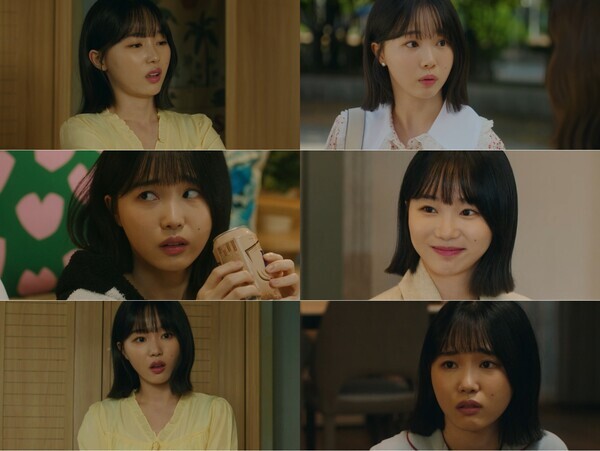 '열녀박씨 계약결혼뎐'에서 신개념 캐릭터를 보여주고 있는 오유진. 사진='열녀박씨 계약결혼뎐' 캡쳐