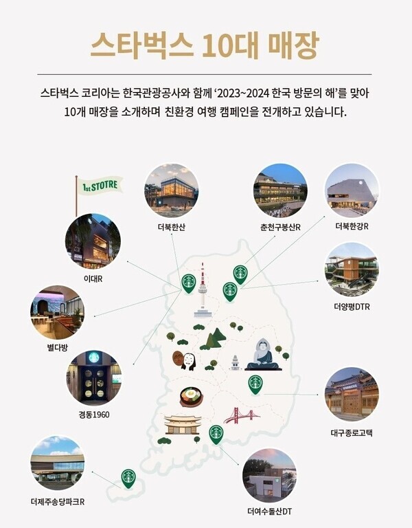 스타벅스 10대 명소 매장. 사진=스타벅스
