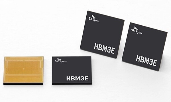 HBM3E 제품 이미지. 사진=SK하이닉스