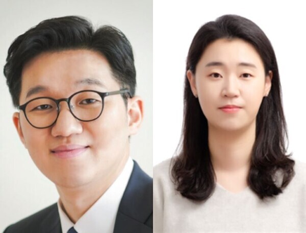 성균관대 성균나노과학기술원 신성식 교수(왼쪽)와 이다슬 박사. 사진=성균관대