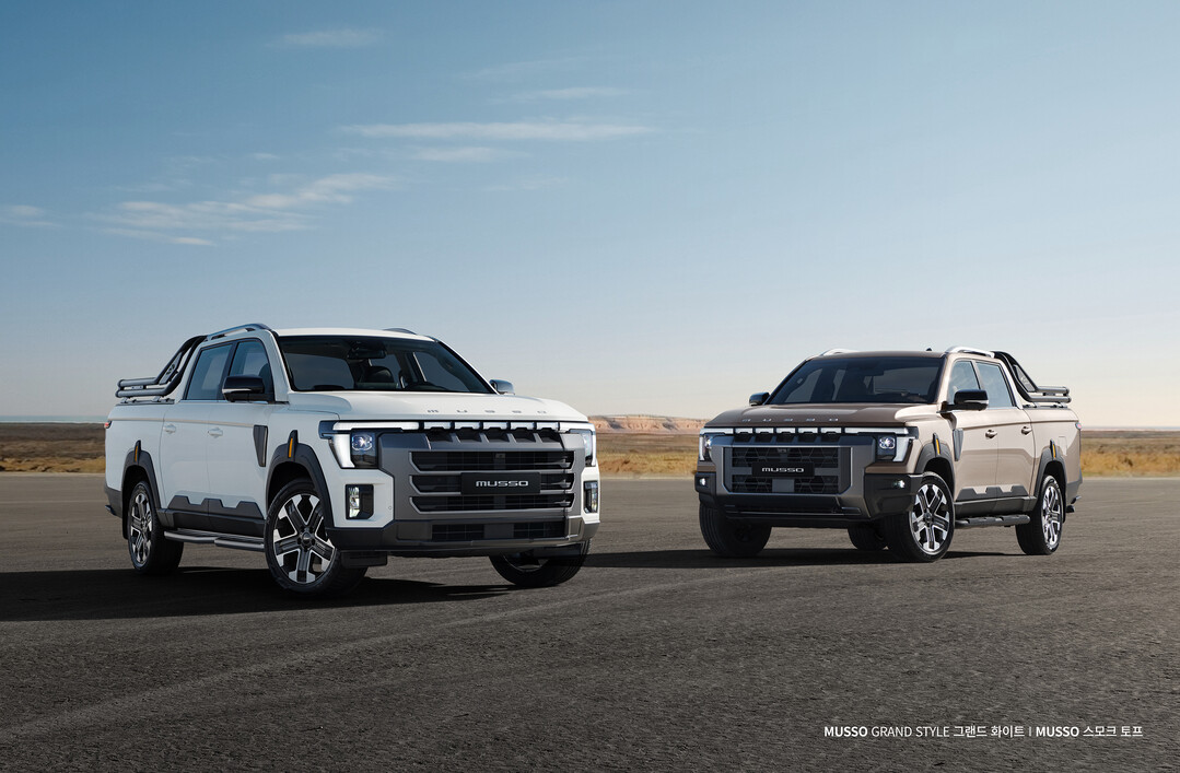 신형 무쏘(Q300) 디자인이 공개 ...